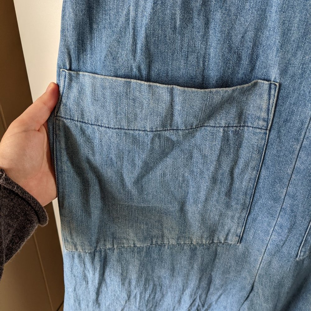 Ilana Kohn Gary Jumpsuit Blue Denim sz. M - Picture 4 of 4